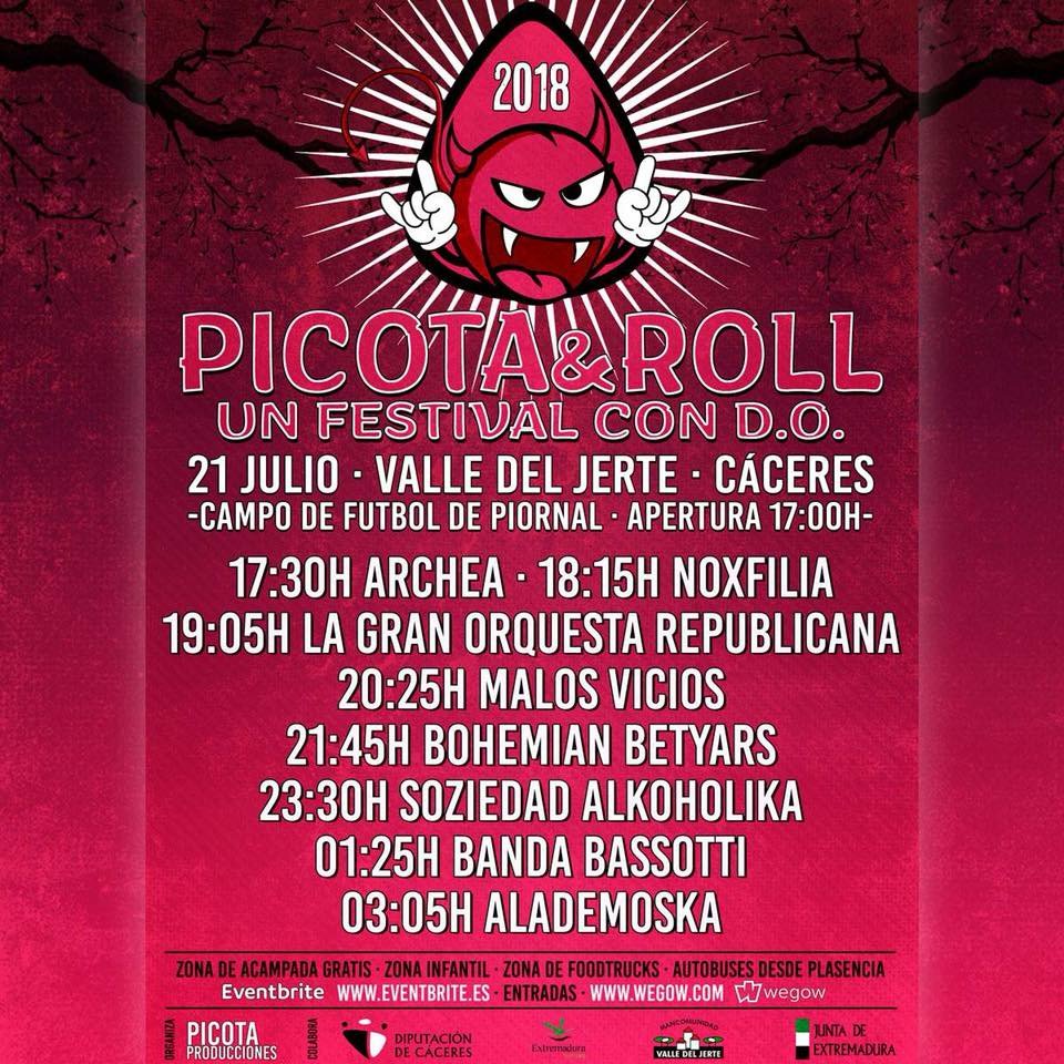 Te lo vas a perder? Ya está aquí el PICOTA &amp; ROLL
#ValledelJerte #Piornal #Extremadura