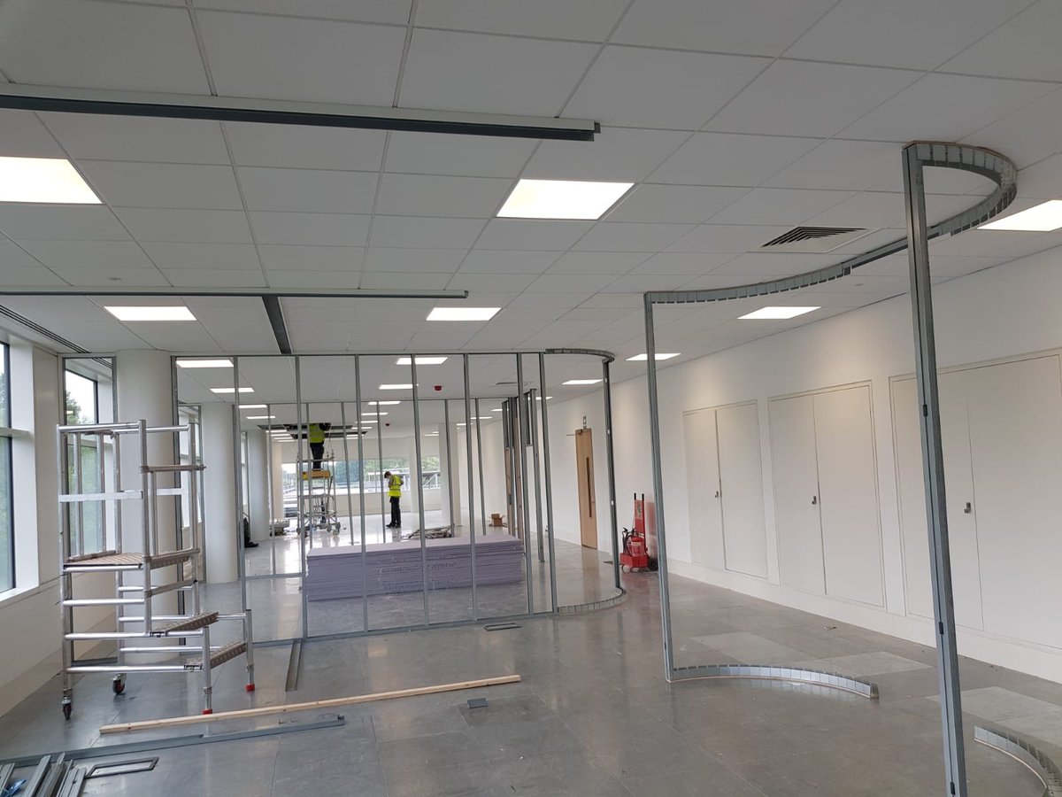 ckinteriorsuk's tweet photo. One week in to this 9 week project fitting Kier’s new HQ in Reading https://t.co/zGkXEitzM0