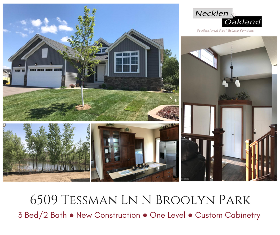NowrealtyMn's tweet image. #NewConstruction #onelevel home in #TessmanPonds development. Open concept , 9' ceilings, #AndersenWindow, custom locally built cabinetry, granite countertops, gas fireplace, walkout bsmnt. Includes Landscaping, Sod, Sprinkler System. buff.ly/2JGmjXs