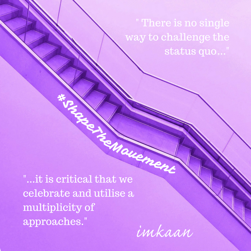Imkaan's tweet photo. Up now on our #ShapeTheMovement blog series: "Digital platforms enable nuanced narratives to reach a wide audience." https://t.co/4uyoowzQBV https://t.co/qY2EHs5jGQ