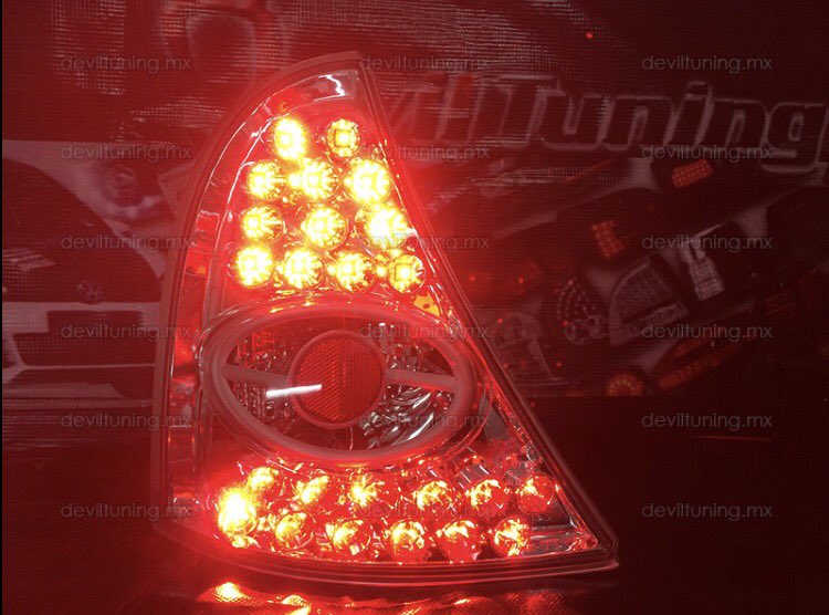 deviltuningmx's tweet photo. Últimas calaveras LED para #RenaultClio en acabado rojo. Leds para luces de noche, freno y niebla. Más información en https://t.co/XEwPT7YdlM 😈 #deviltuning #deviltuningmx #RenaultMX #RenaultMexico #ClioMexico #ClioSport #ClioRS #Cliotuning #ClioClub #Clio #tuningMexico https://t.co/kCGtAdV9AY