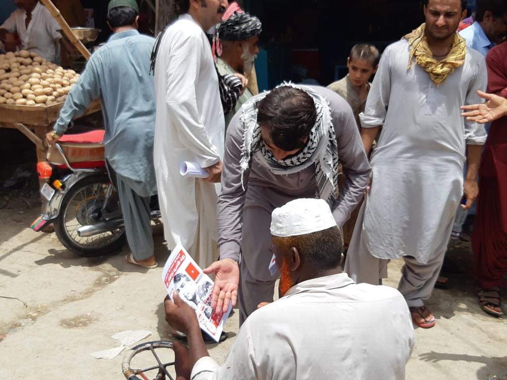 SleepyNem0's tweet photo. Comrade Zulfiqar and Comrade Bakhshal during Campaign for PS17 &amp; NA203
#AWP
#VoteAWP 
#MutabadilMumkinHai 
#Vote4Seengar #PS17 
#Vote4Zulfiqar #NA203 https://t.co/dDHGhJfwJW