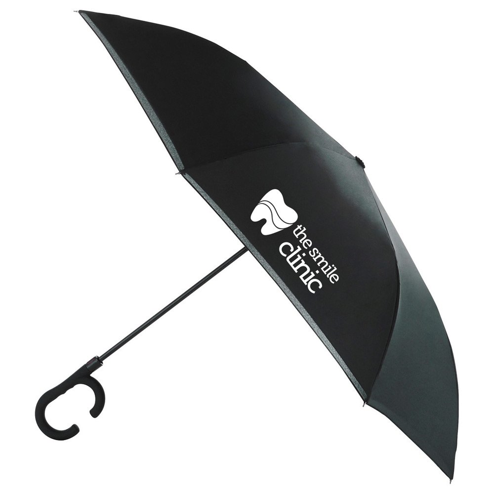 ToPromotions's tweet image. The all new 48” Inversion Auto Open Umbrella w/ C-Shape Handle is fresh to the market! This innovative handle allows you to hold the umbrella “hands-free” and to hang it when drying! Call now to customize your own order today! (724) 837-2535📞 #umbrella #golf #outdoor #innovative