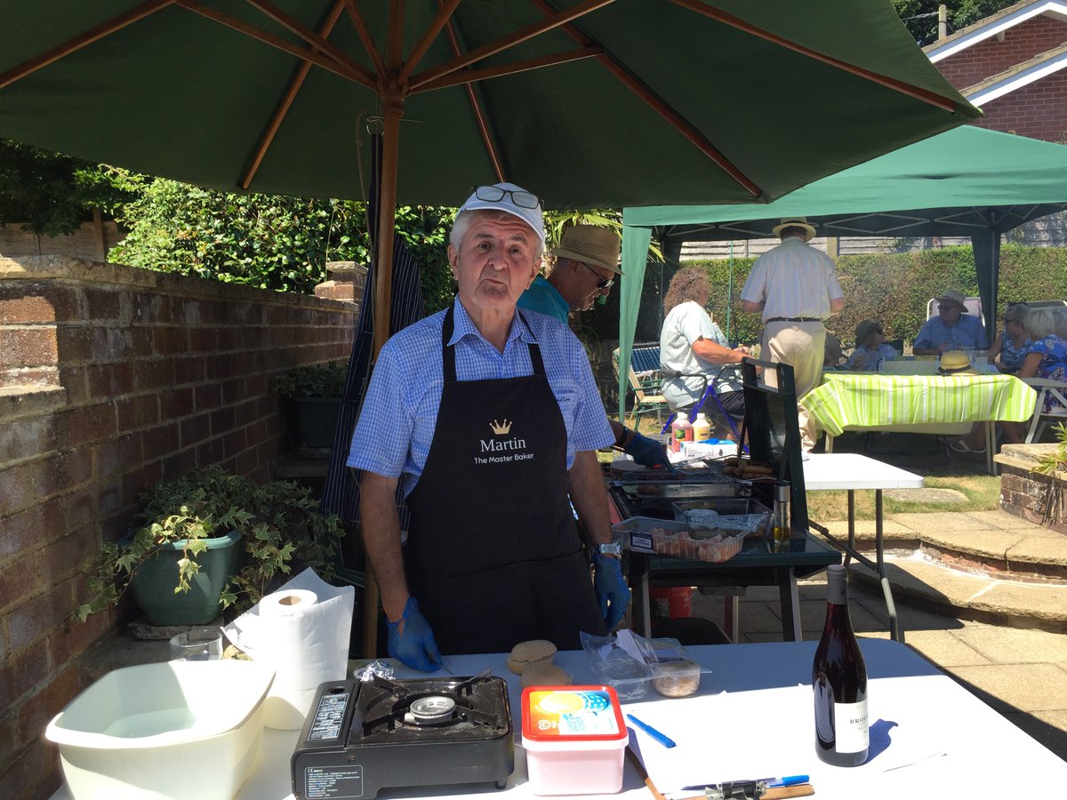 LodgeUnity's tweet photo. The Lodge of Unity 386 on Sunday 15th of July held a barbecue with the Worshipful Master, W/bro Brian Samways taking the role of the Cook while being kindly assisted by Bro Martin Churchill, Secretary, and Master Baker, both featured in the photos. https://t.co/oe2913KYst