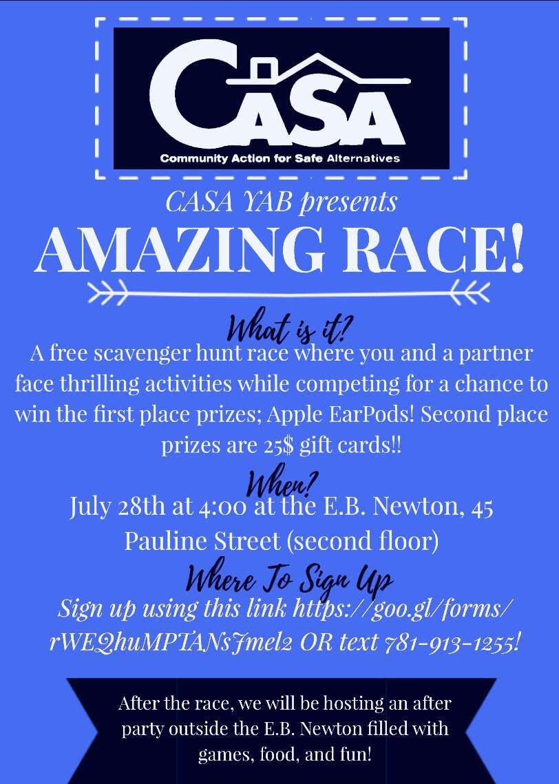 Kdabbler's tweet photo. #AmazingRace July 28 for #WHS high school students #winthropma. Sign up here: https://t.co/ThxCpRPJL5 https://t.co/etEvSCAbSp
