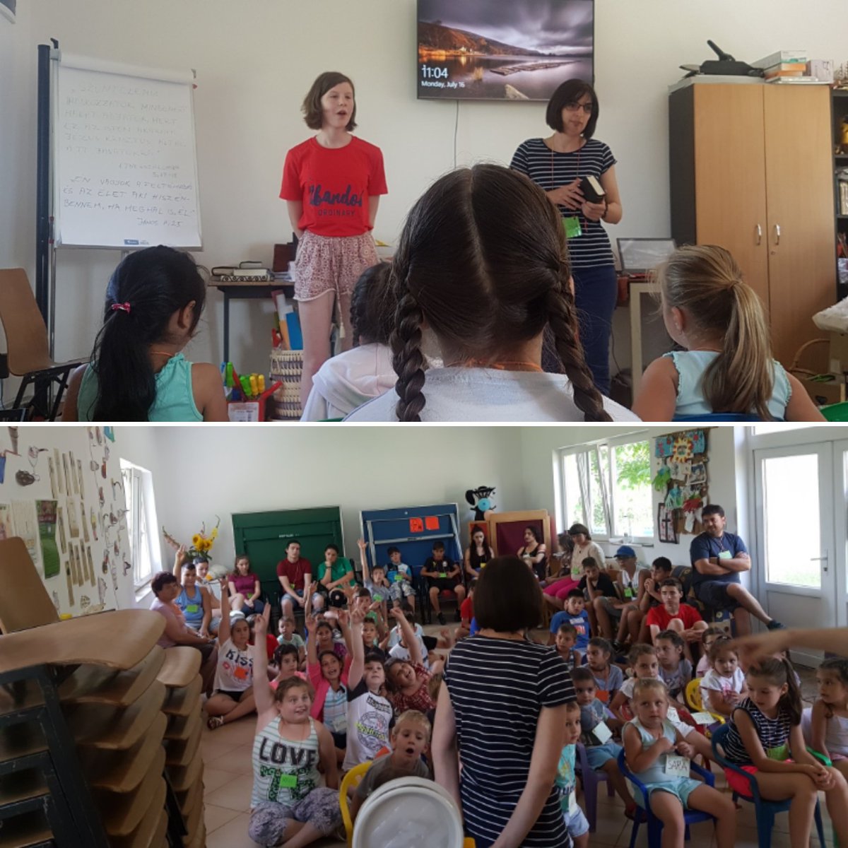 JustAlex_01's tweet photo. Day one complete! We had 60 kids in our kids club today! The kids were such a joy and the locals were great, we are excited for tomorrow to see what God does through us. #AbandonOrdinary https://t.co/0XY2HZBLwb