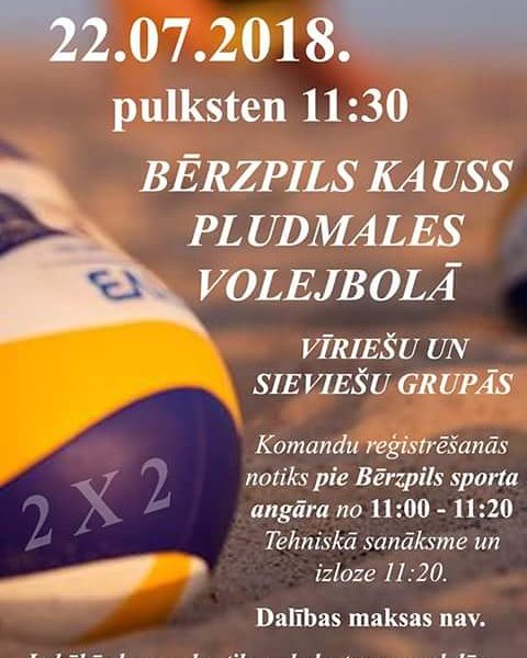 Rakstinnss's tweet photo. Bērzpils kauss pludmales volejbolā. (@ Bērzpils Sportlaukums - Bīča laukums in Bērzpils) https://t.co/u9nSPooJhT https://t.co/gGSi9fGDti
