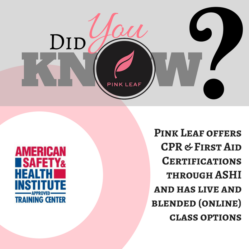 Pink_Leaf_IN's tweet photo. We love serving our communities with great certification opportunities.  Please share this with the individuals and businesses you know needing CPR certifications!

https://t.co/vzfdDrj1U9 https://t.co/qH2gSnNbOK