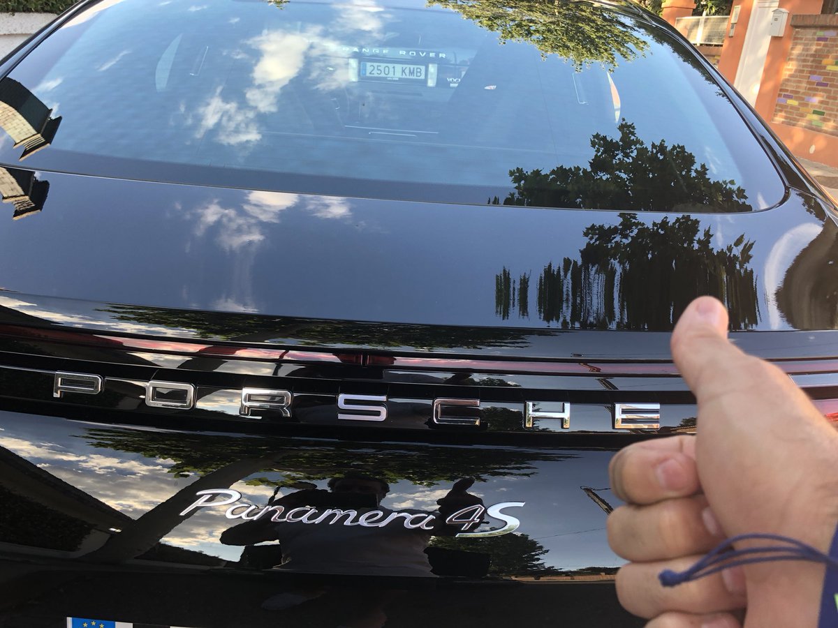 La máquina 👍🏻🔝 #Panamera4S