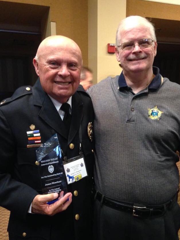 Congratulations to our own Chaplain Meacham who received the Ohio Chaplain of the Year award at the International Conference of Police Chaplains conference in KY last week.He was WPD's first chaplain and has been by our side (and our community's) since 1972!