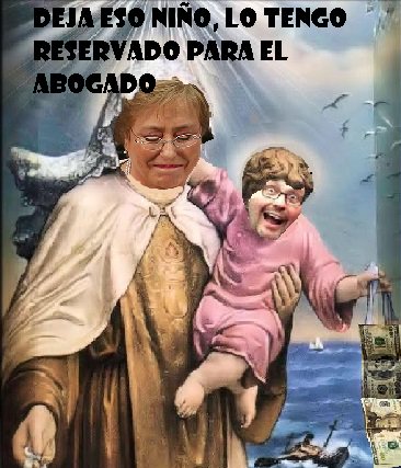 PaguileS's tweet photo. Según fiscal, Bachelet pagó abogados de Dávalos y Compagnon con gastos reservados. Era la #VirgendelCarmen de Caval. https://t.co/x0374kwsN9