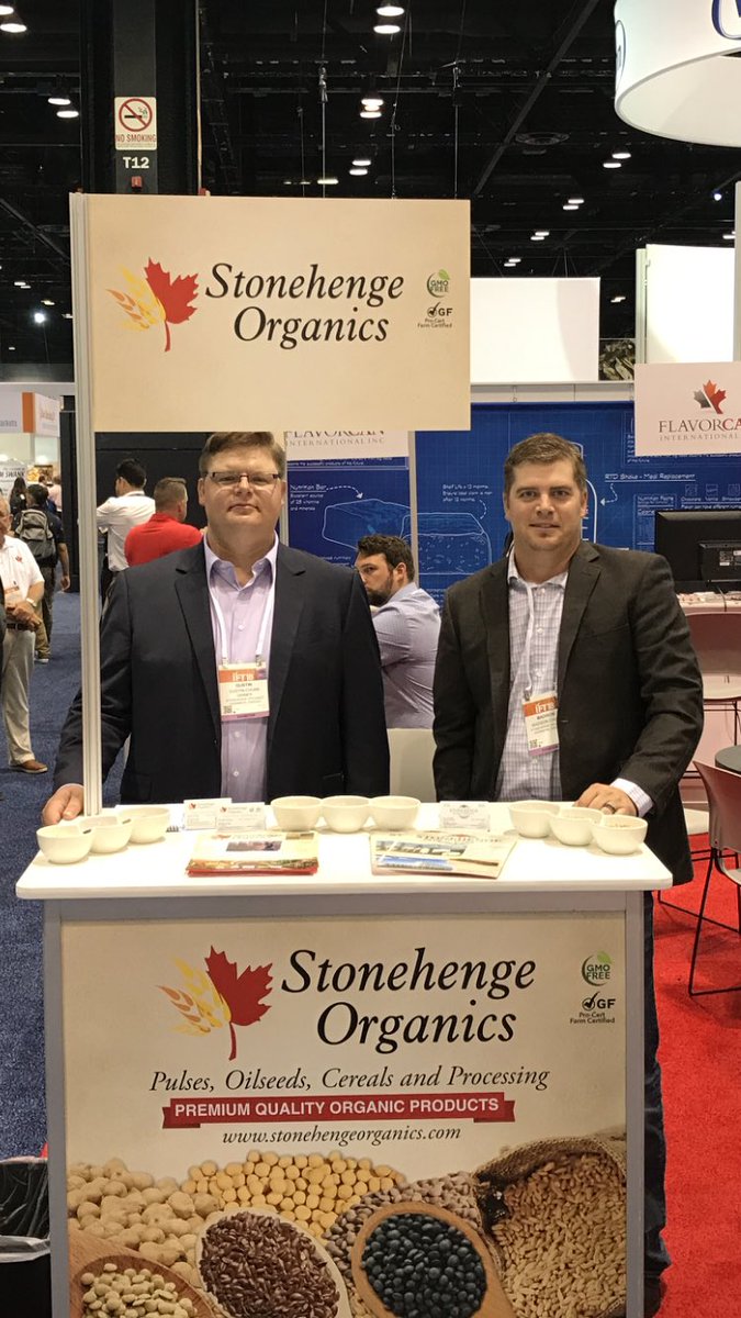 StonehengeO's tweet photo. Come check us out at Booth S3013! 4th generation family farm.
#Lentils, #peas, #flax and #glutenfree oats! #IFT18 #GFSI #FSMA https://t.co/bExcu95qy4