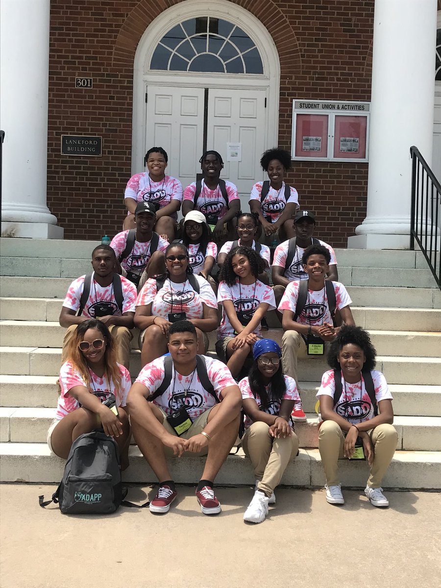HHS__SADD's tweet photo. We excited for our week long journey at #YADAPP2018 https://t.co/i7QBsoRtkv