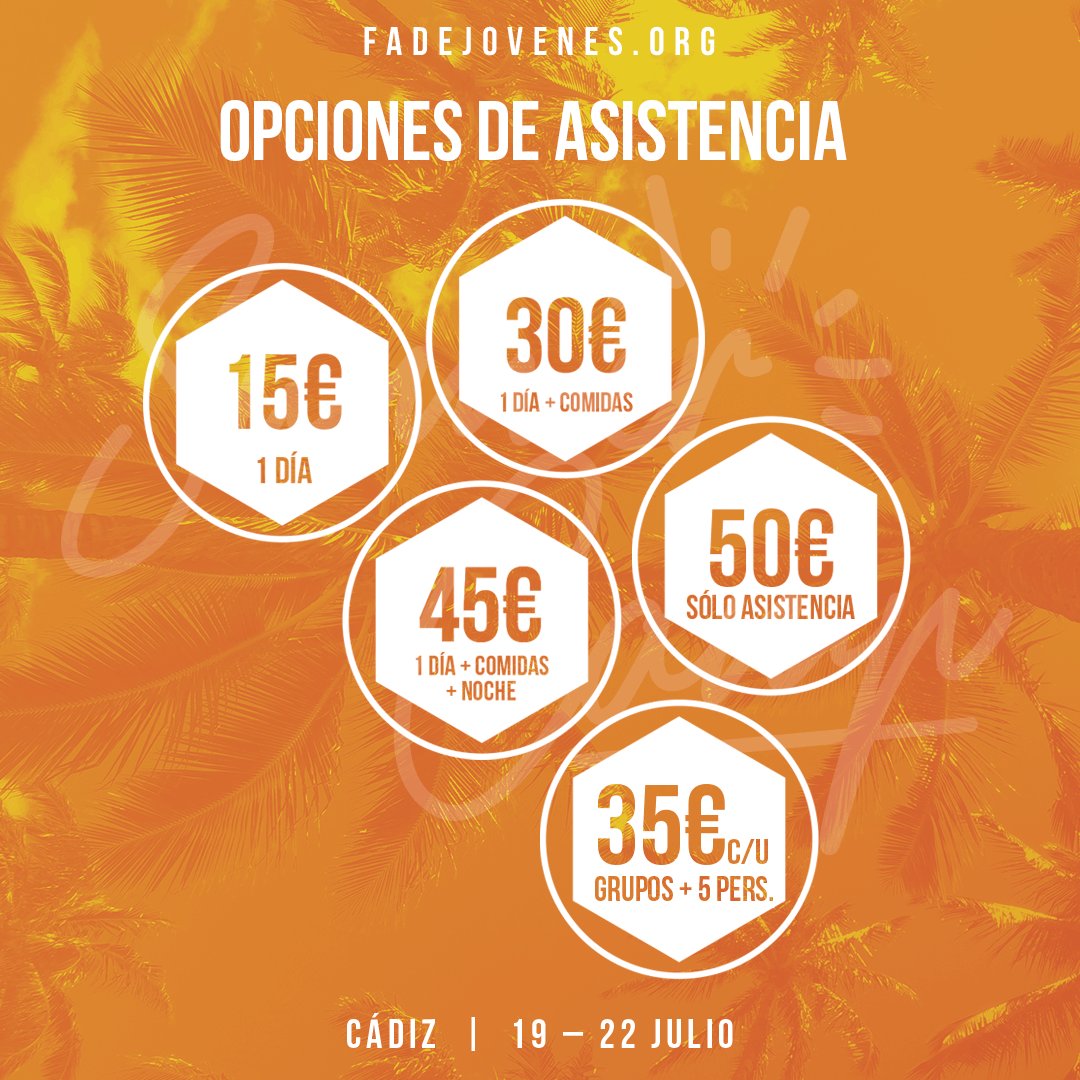 JovenesFade's tweet photo. Como sabeis las inscripciones de alojamiento ya están cerradas, pero si estas por la zona y quieres asistir aquí estan los precios. ⚠️LOS PRECIOS SON POR PERSONA⚠️ ya queda muy poco!!! #fadesummercamp #fadejovenes https://t.co/enj3D1AdRc