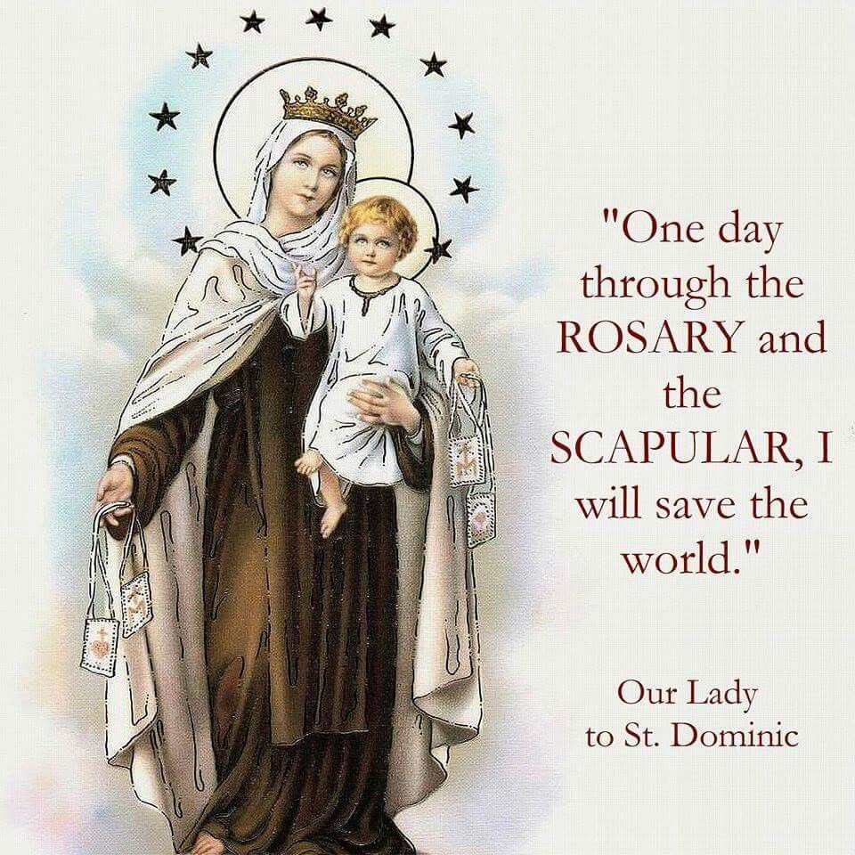 Twitter 上的Sr. Veronica Paul："#Praytherosary #Wearthescapular Our Lady Of Mount  Carmel Pray For Us. Https://T.co/Rpbc0Ndihi" / Twitter