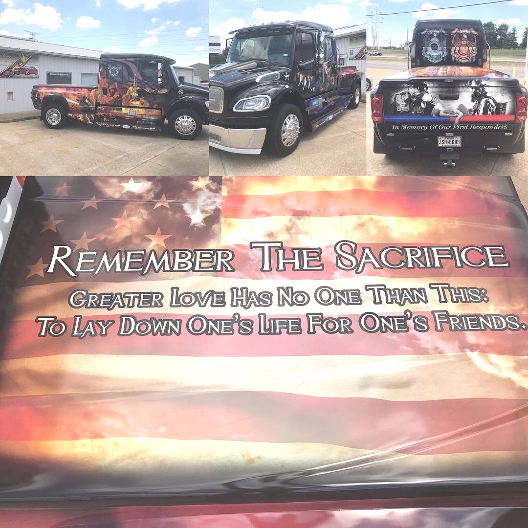 caraudiostlouis's tweet photo. Got the last couple of things finished up on this and cleaned up ready to support first responders #blueline #redline #vinylimages #wewrapanything #diodedynamics #thecaraudioshopstl
Interested in a remote car starter or upgraded car audio system? View our profile for our conta https://t.co/5Rn4w9DpZu