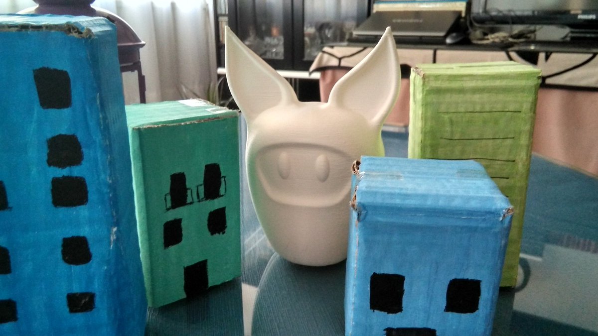 TRAPALATOR's tweet photo. El ataque de #Creamball próximamente en #Gamepolis2K18  #MonsterFighter #gamedev #gamedevelopment ROARR! 😂 https://t.co/HCPoA0CfFd