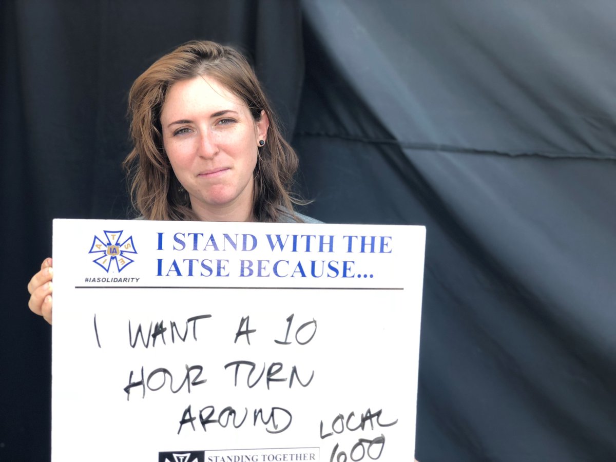 Why do YOU stand with the @IATSE? #IASolidarity iasolidarity.com