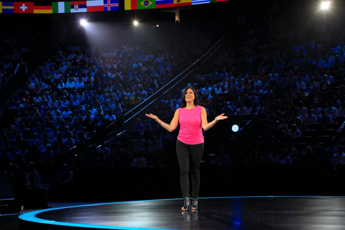 Gavriella Schuster, corporate vice president, Worldwide Partner Group, at Microsoft Inspire 2018