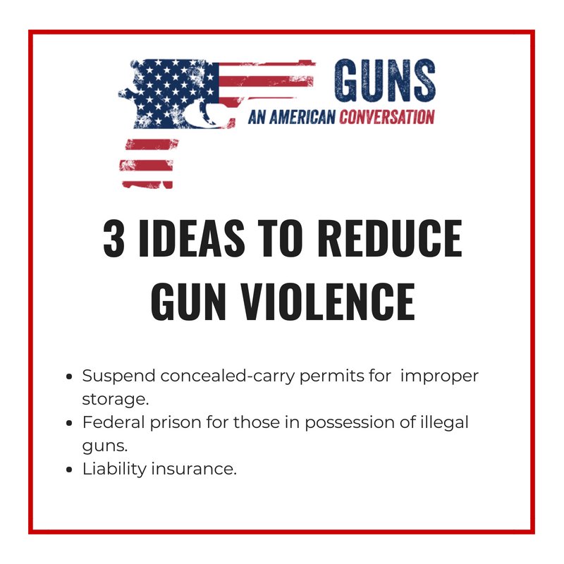 EnriqueLavin's tweet photo. 3/7 From a project participant: 3 ideas to reduce gun violence emerged from my #gunconversation with 150 Americans https://t.co/fg9tjUSITv https://t.co/GC88h5Pk4K