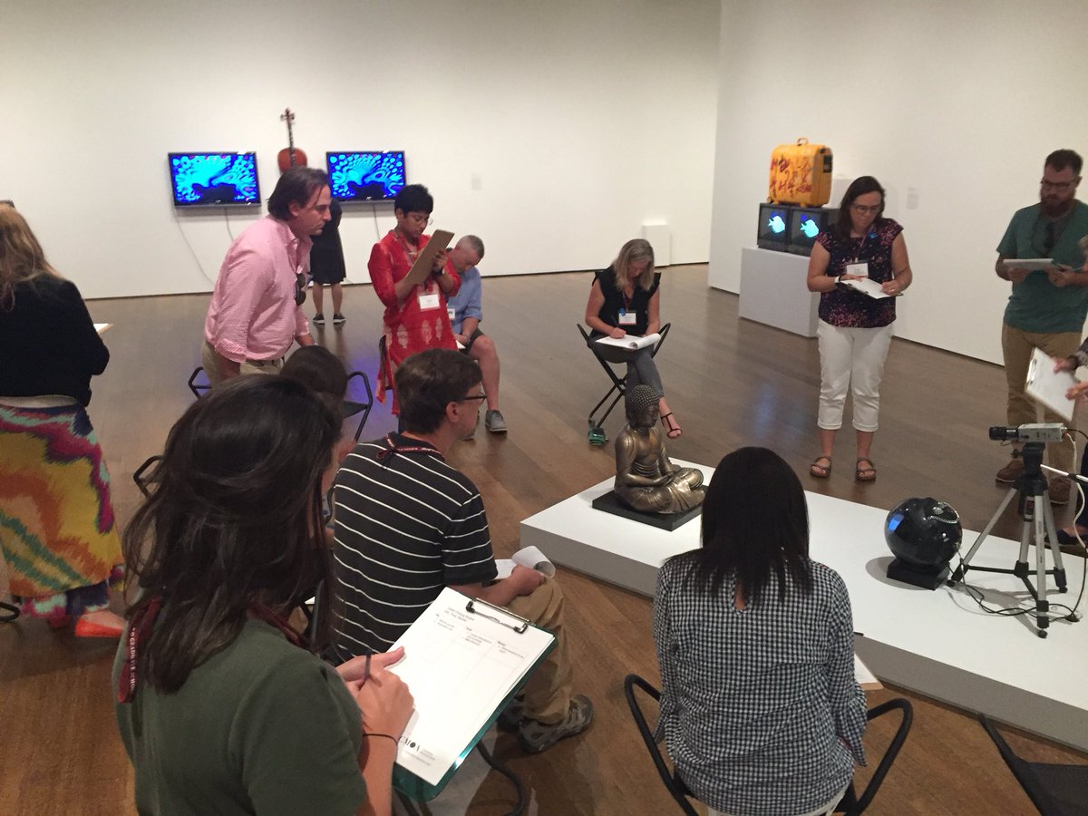 CindyMFoley's tweet photo. Mini Course in Action! #alternativelearningenvironment #seethinkwonder #pzc2018 #ham https://t.co/9Kn3ncGgjs