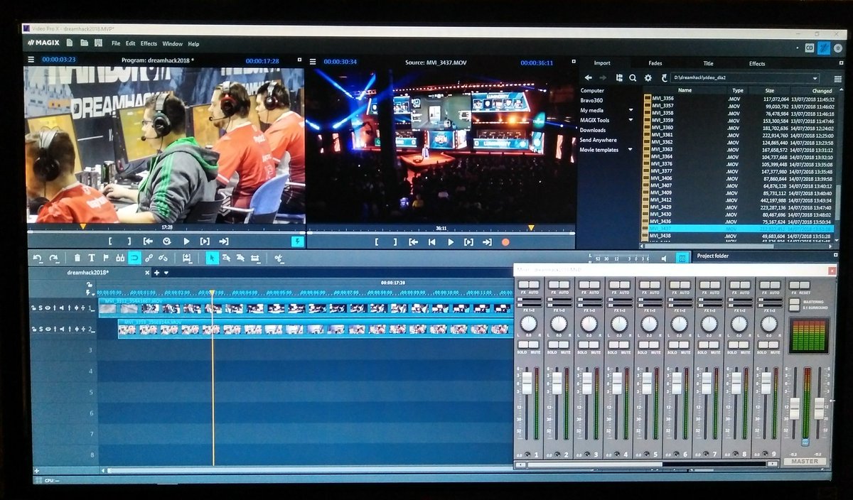 wzgamerslab's tweet photo. Preparando el vídeo resumen de nuestra visión especial de lo que ha sido esta #Dreamhackvalencia2018 Ya tenemos ganas de que llegue el año que viene... https://t.co/y5QmMW8Btr