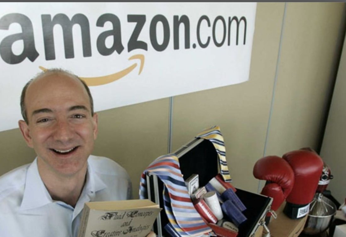 darrenrovell's tweet photo. It took Jeff Bezos 20 years at Amazon to make his 1st $50 billion, 2 1/2 years to make his next $50 billion. And 6 months to make his most recent $50 Billion. 

$1 Billion, June 1998
$10 Billion, June 1999
$50 Billion, July 2015
$100 Billion, January 2018
$150 Billion, Today https://t.co/xZQTZrtire