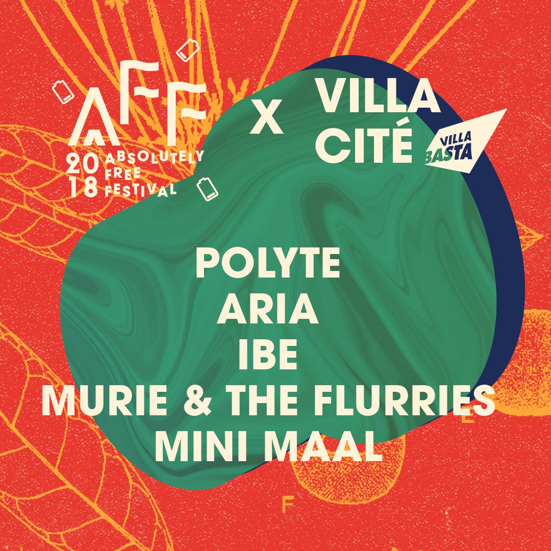 AFFGenk's tweet photo. 🏡 VILLA CITÉ OP AFF 🏡

Ook dit jaar is er weer een Villa Cité podium (i.s.m. @VillaBasta) op 4 augustus met kakelvers, Genks talent uit de hiphop, techno, indierock en pop! #AFF18

➡️ Polyte - Aria - IBE - Murie &amp; The Flurries - Mini Maal ⬅️
https://t.co/xlFz5HB6En https://t.co/75SyV0UXz0