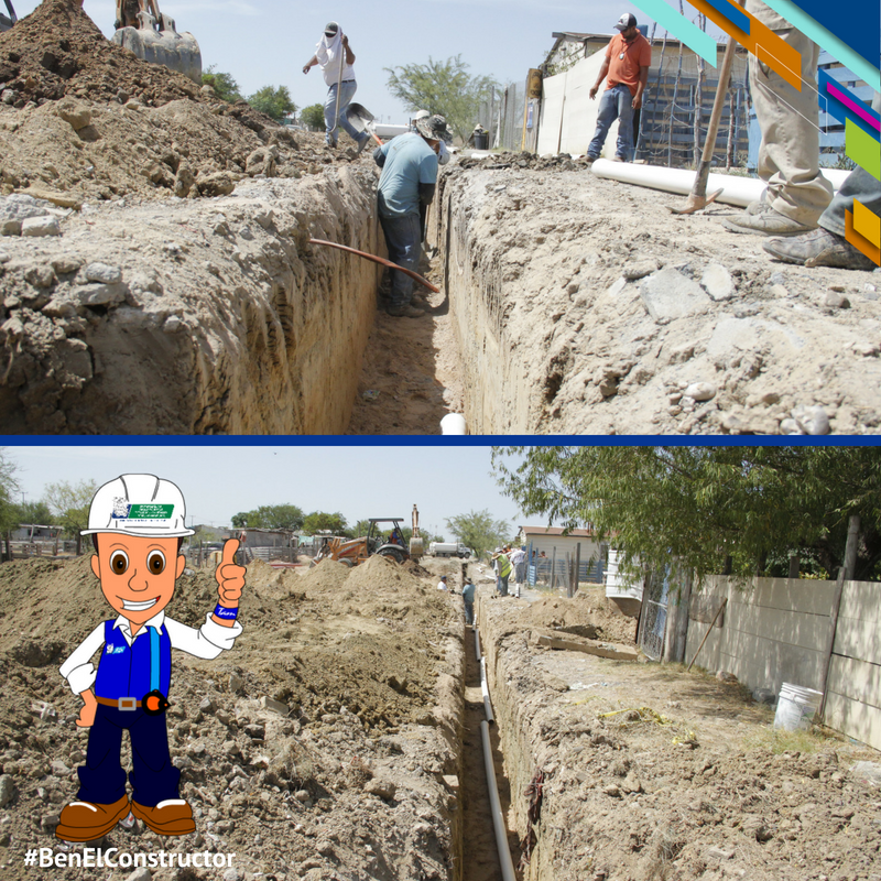 SOPDUMA_NLD's tweet photo. #BenElConstructor te presenta el inicio de los trabajos de la primera etapa de "Construcción de Red de Drenaje Sanitario" por Eduardo Guzmán entre Roma y Análoga, por Río de las Nueces entre Roma y Análoga; y por Análoga entre Eduardo Guzmán y Río Loira, colonia Primero de Enero. https://t.co/H4QOrZU1U1