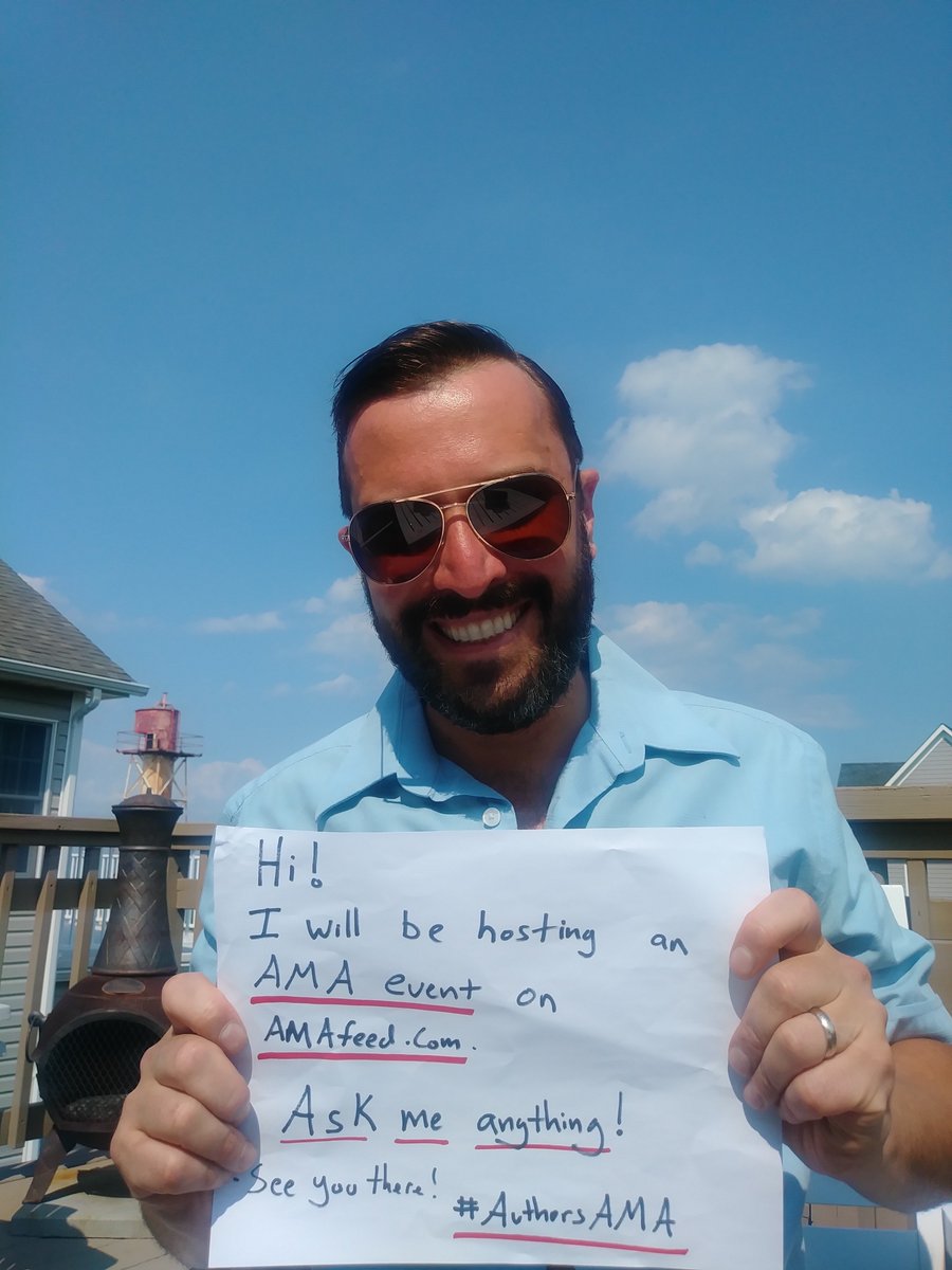 SlapstickII's tweet photo. Hi! I'm an Amazon best selling independent author. I've written and published four full-length fiction novels. Also, I make a mean martini. Go on, ask me anything—Begins in less than 24 hrs! https://t.co/SLWseBAA0p @AMAfeed #AuthorsAMA #AMAfeed #IndieAMA https://t.co/9TlYQ973Eo