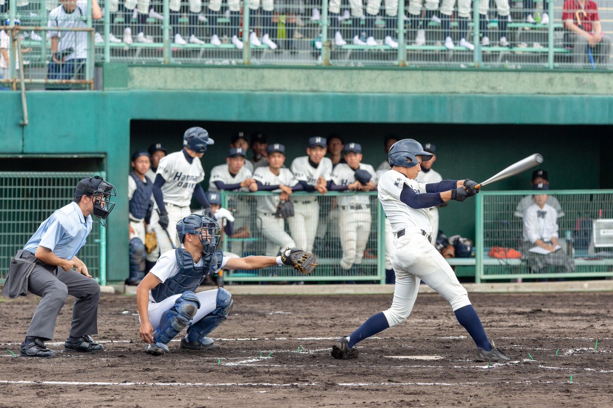 阪南大学高校硬式野球部 3回戦のお知らせ 7 22 日 Vsかわち野高校 久宝寺球場にて 9 00プレイボールです 応援よろしくお願いします 阪南大高 阪南大高硬式野球部