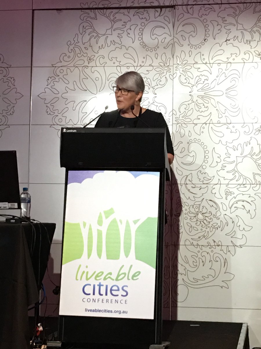 Yelyah15's tweet photo. Day 2 Liveable Cities Conference opened by Conference co-Chair, Suzette Jackson, Executive Officer, Bioregional Australia Foundation #liveable18 https://t.co/Z2EA1BvaMw