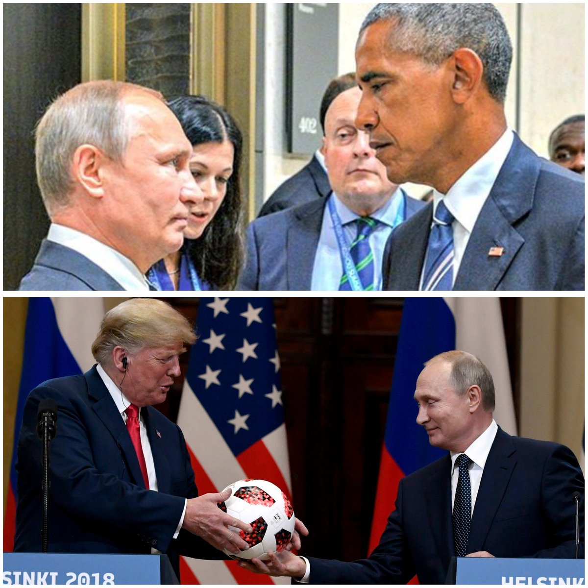 PaulTopher's tweet photo. #Helsinki2018 #POTUS #TreasonSummit #PutinTrump #Resist https://t.co/qt39q75xuR