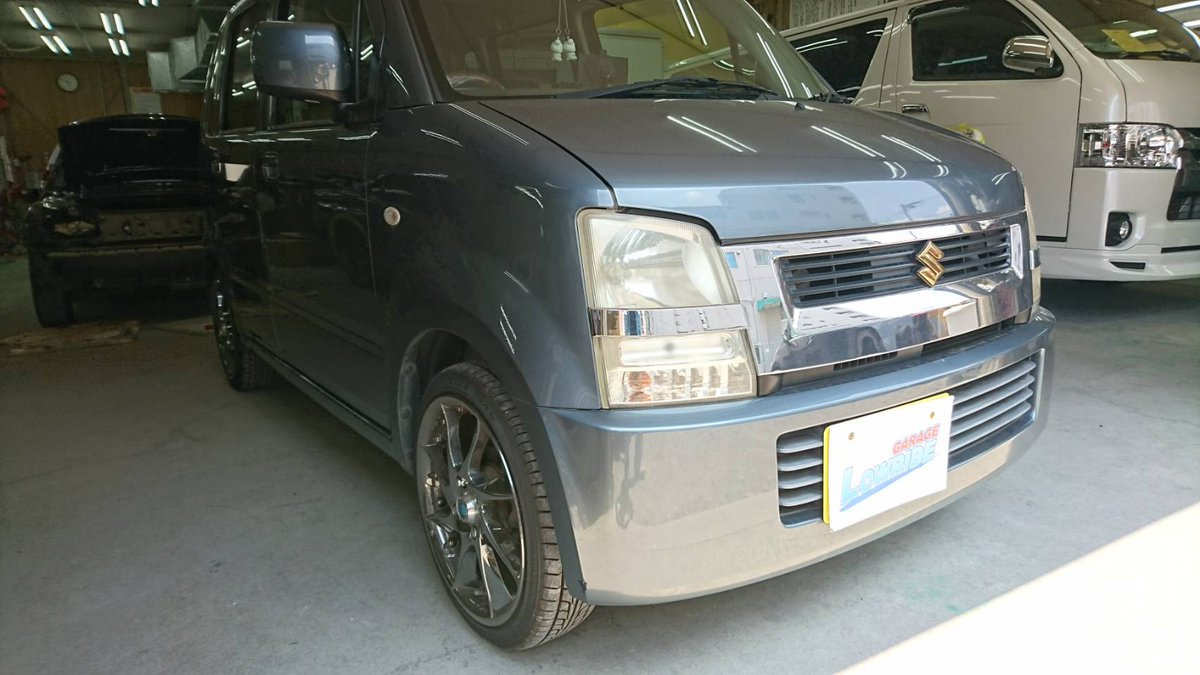 Uzivatel 板金塗装 ガレージローライド Na Twitteru スズキ ワゴンr エアロパーツ塗装 取り付け等 茨城県よりご来店のお客様です 現在エアロパーツのフィッティング作業中です T Co Qjjqrscvdr ガレージローライド スズキ ワゴンr エアロパーツ 車