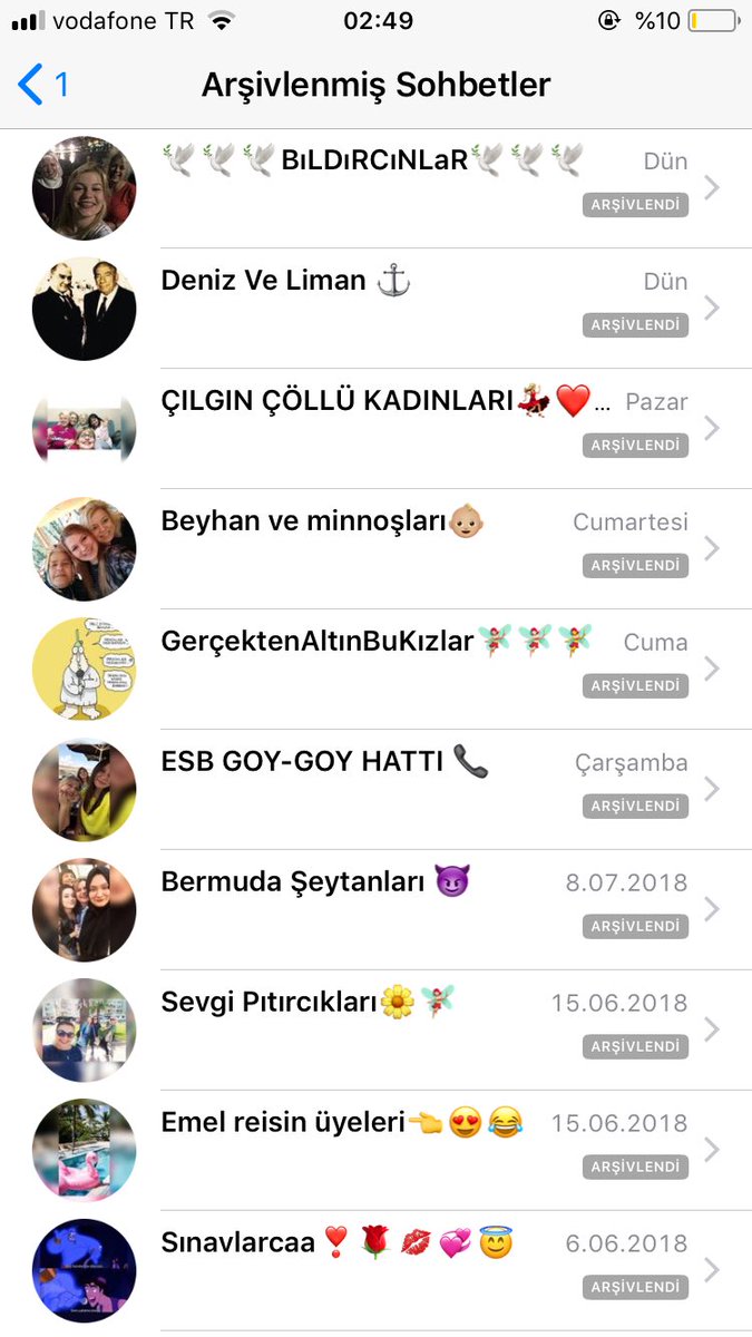 Wp gruplar tarafından işgal altında dört yandan sarılmışım😂