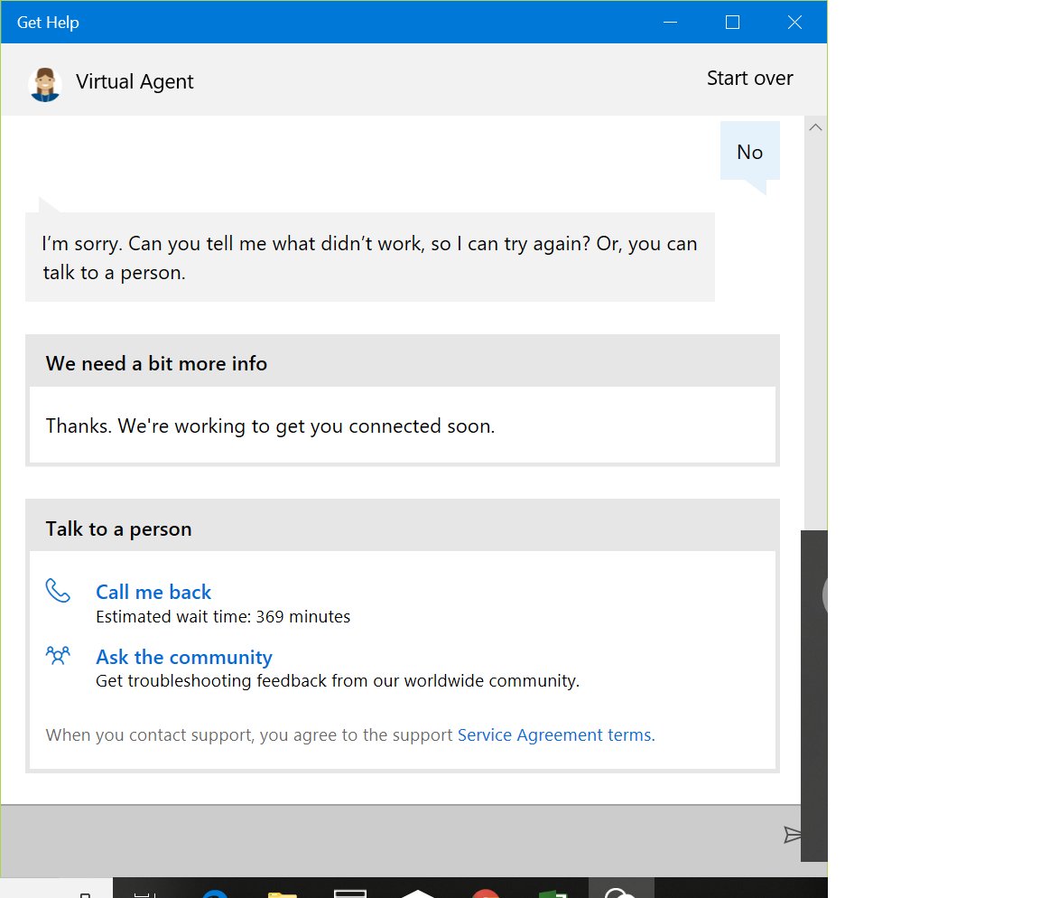 eknock's tweet image. Ever wonder the wait time for #Microsoft support.  #369minutes on this one.  #PoorTechSupport #Microsoft365 #Microsoft #MicrosoftSupport