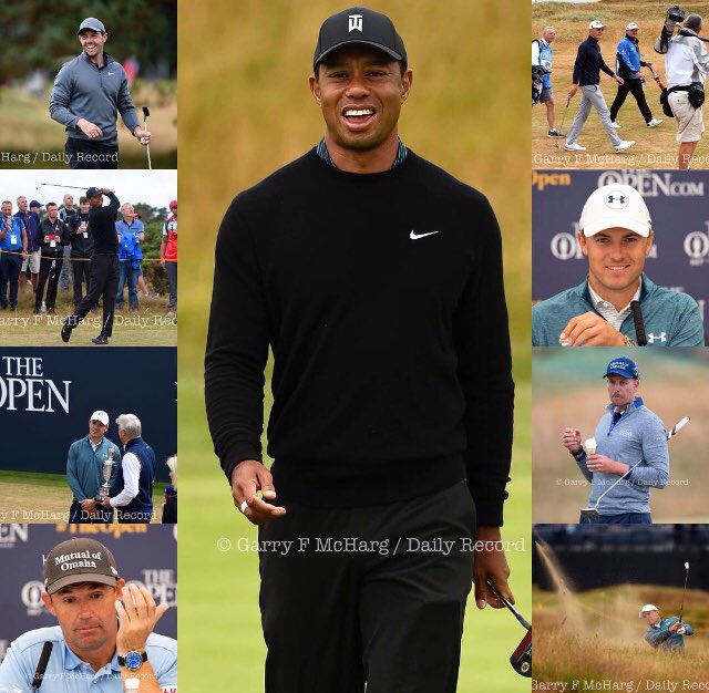 gfmcharg's tweet photo. Practice rounds at the Open Golf Championship Carnoustie #pressphotography #pressphoto #golf #theopen #carnoustie  #tigerwoods #rorymcilroy #padraigharrington #tommyfleetwood #samlocke #dailyrecord #buyapaper https://t.co/YCyS0EukKP