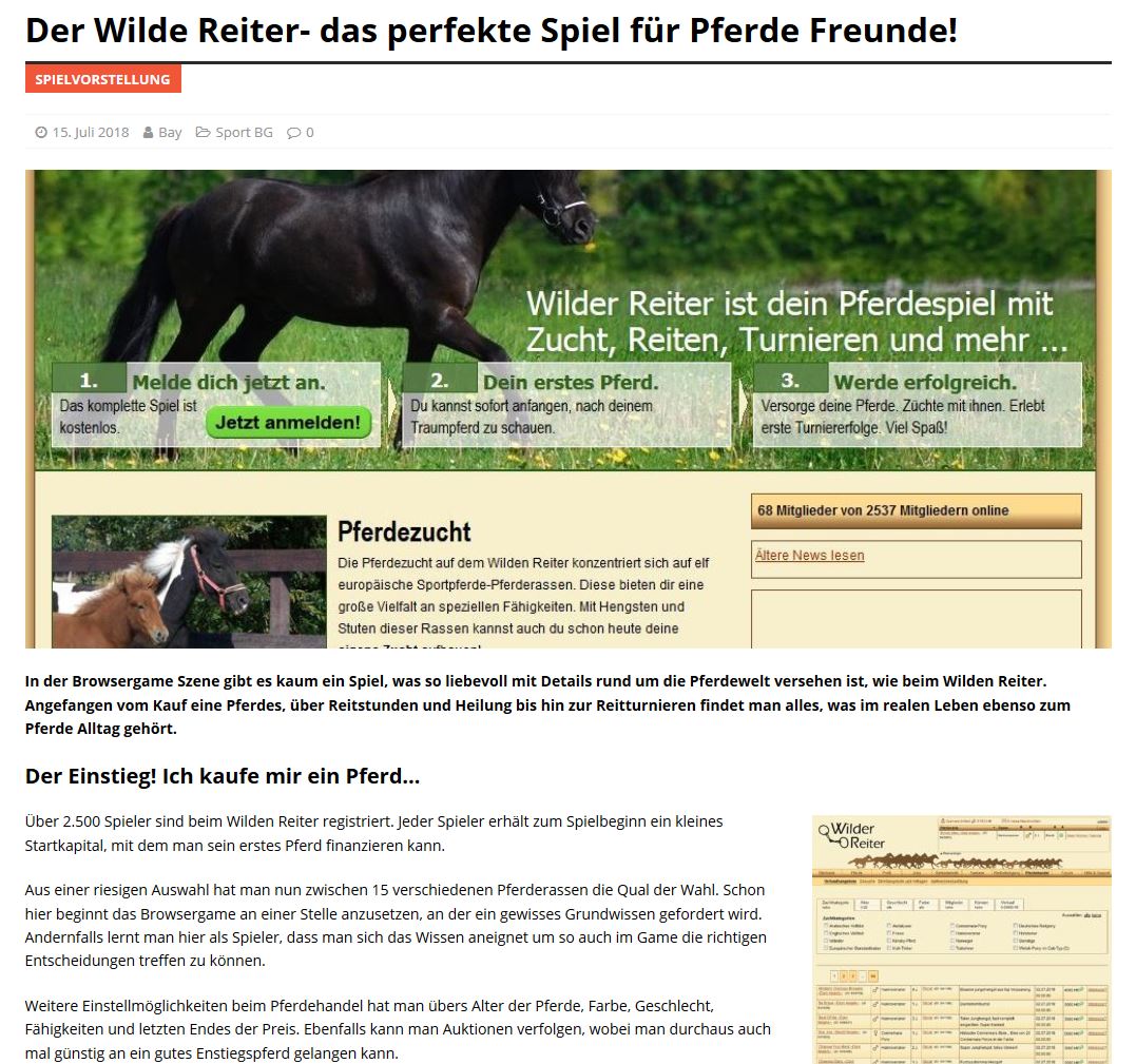 GamesUnitedDE's tweet photo. Spielvorstellung "Wilder Reiter" - hier geht es zum Artikel: https://t.co/nWQTIemf3t #Browsergame #GamingNews #gaming #GamingBlogger #GermanMediaRT #Pferde #Reiten #Horses #mediafeetrt #indiegame #indiegames #Gamescom2018 #onlinegaming #gamedesign #gamedev #Spielen #play #blog https://t.co/c4seFFNjLN
