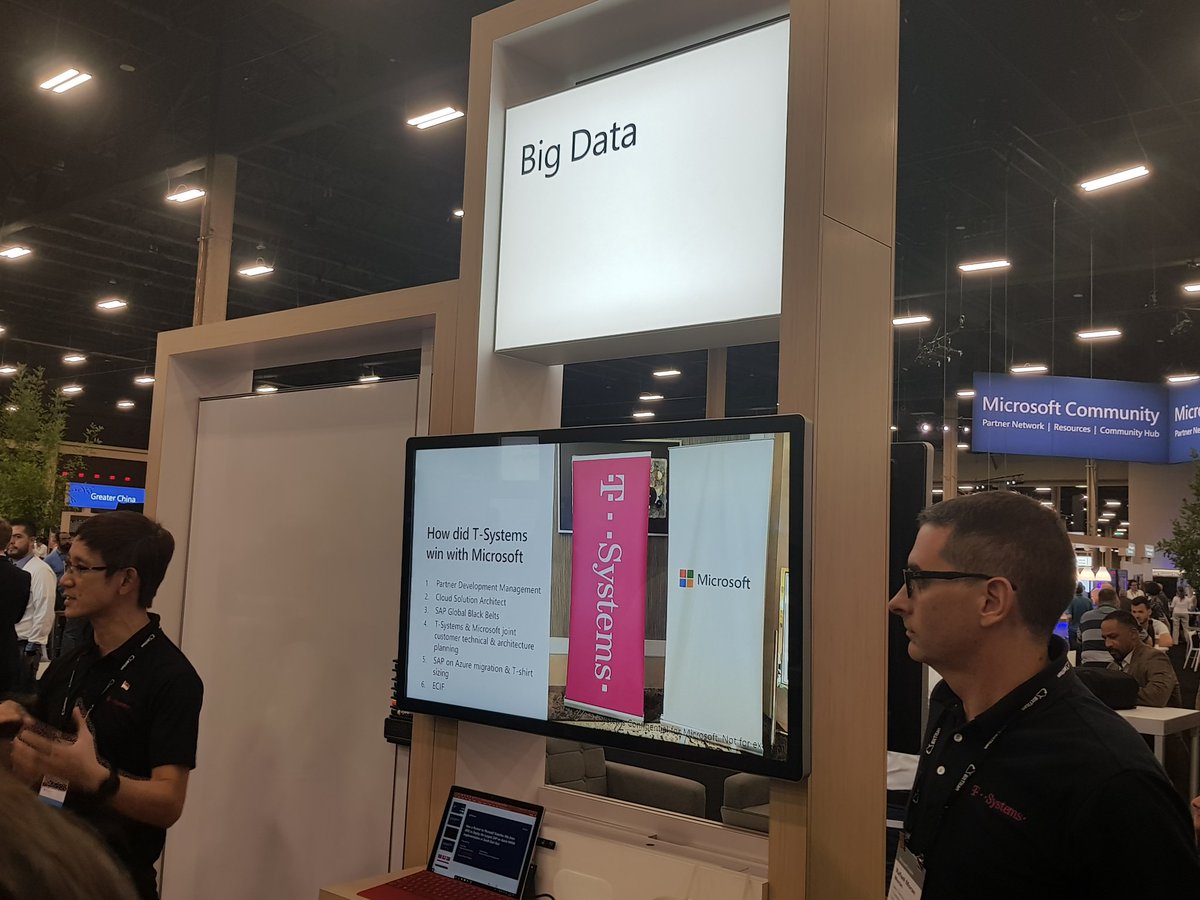 serverloos's tweet image. As a CSP partner T-Systems had (like #WinSys has) a direct connection from customer to @Microsoft. We are the solution architects as we were when we started. Good #Live examples today like #BigData, #SAP on VM's and #AI.

PS. T-Systems (Singapore) is a separate T-Mobile division.
