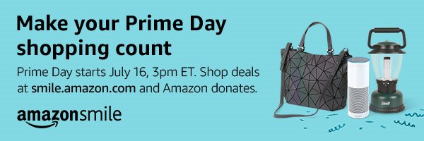 As you get ready to shop on Amazon Prime Day, remember that Friends in Need is a registered charity for Amazon Smile. Thanks for your support!!