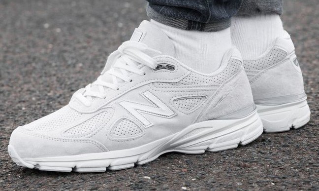 new balance 990v4 white