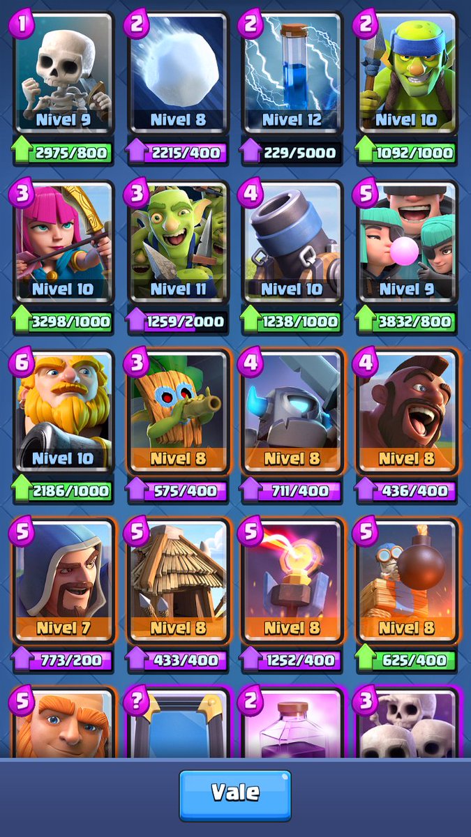 AldoGomCab's tweet photo. @supercell Ya son tres guerras sin hechizo fuerte en guerra de clanes de Clash Royale , que pasa ??? https://t.co/El693w4moe