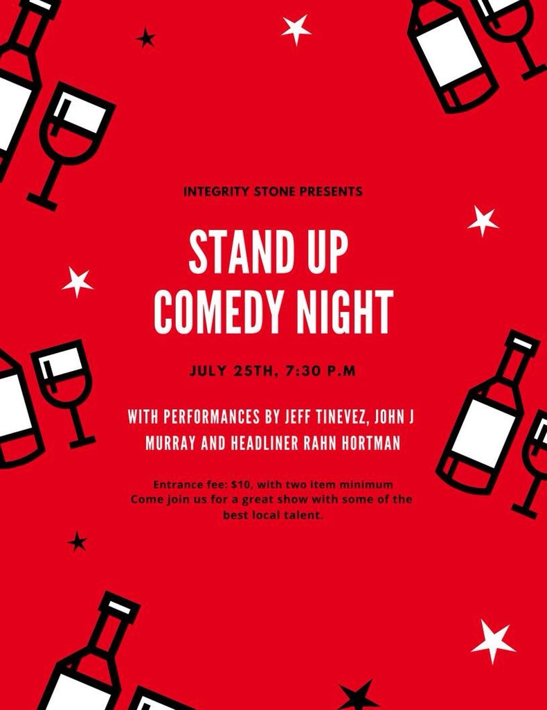 IntegrityStone1's tweet image. Our first show we put together to promote our business and other local ones, come hang with us at Snappers Grill and Comedy Club in Palm Harbor!