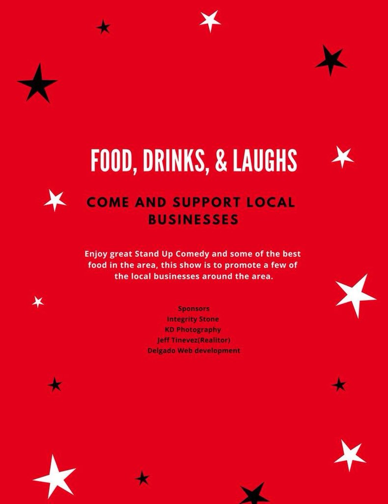 IntegrityStone1's tweet image. Our first show we put together to promote our business and other local ones, come hang with us at Snappers Grill and Comedy Club in Palm Harbor!