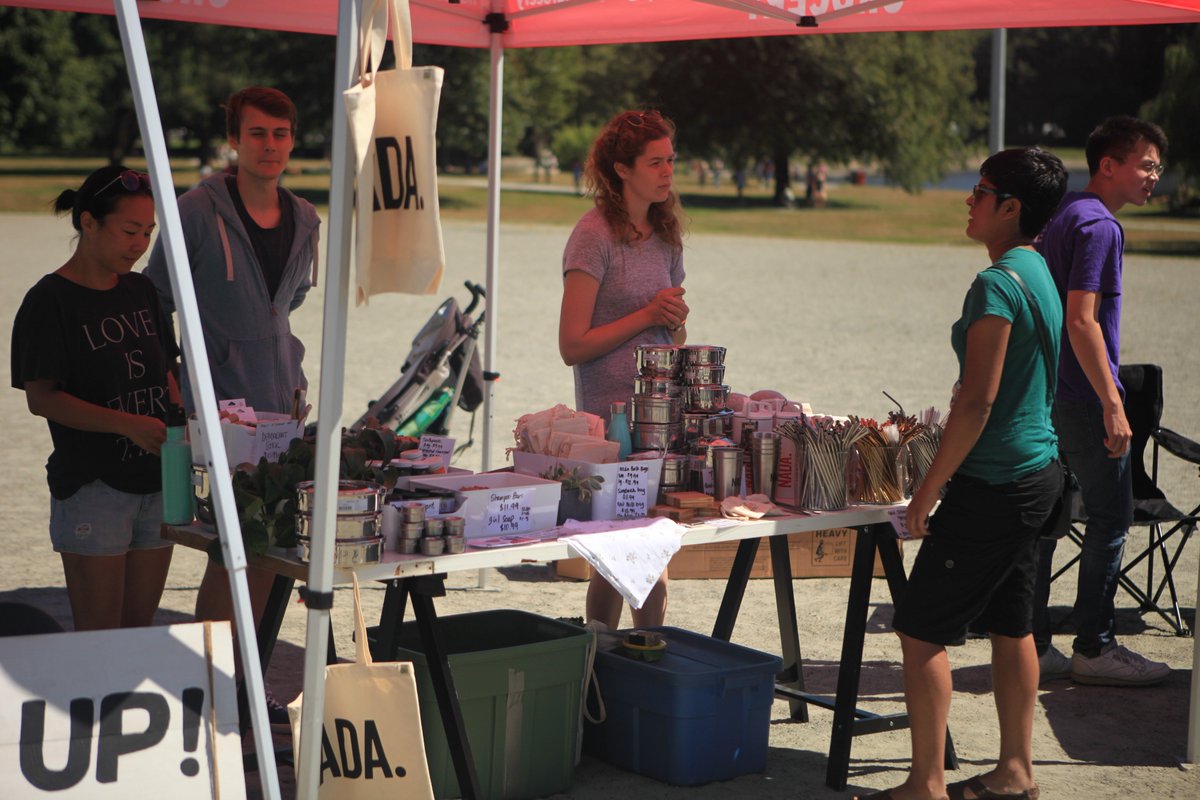 ElectroRecycle's tweet photo. So glad @nadagrocery was able to join us for #RecycleFest this past weekend! You can check out their shiny new store at their launch party this Friday: https://t.co/SIaPjMkmXD https://t.co/5lIG19PO2b