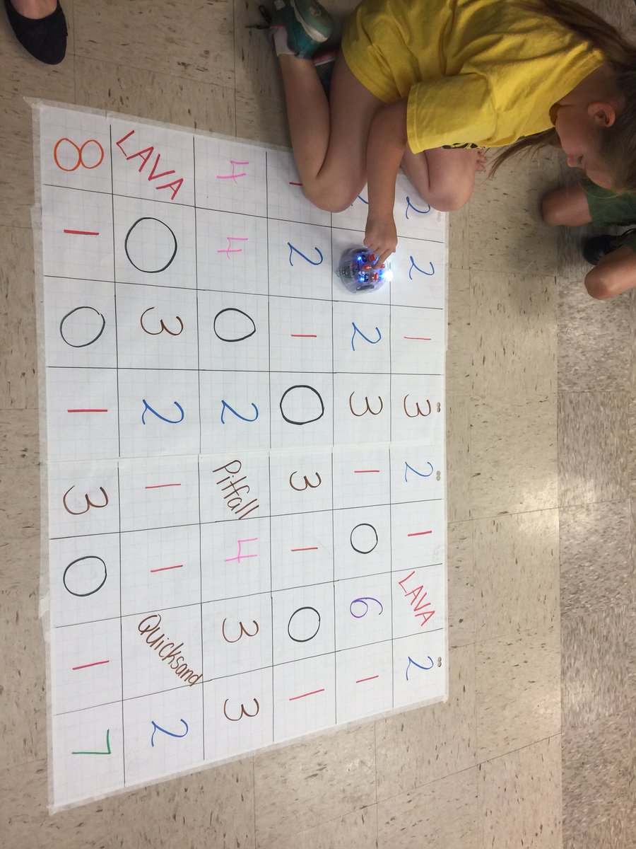 queenvicSLP2018's tweet photo. Having fun adding numbers with blue bot @QVPSVikings! Making math fun! #gecdsb2018slp https://t.co/p2YBWJHOBS