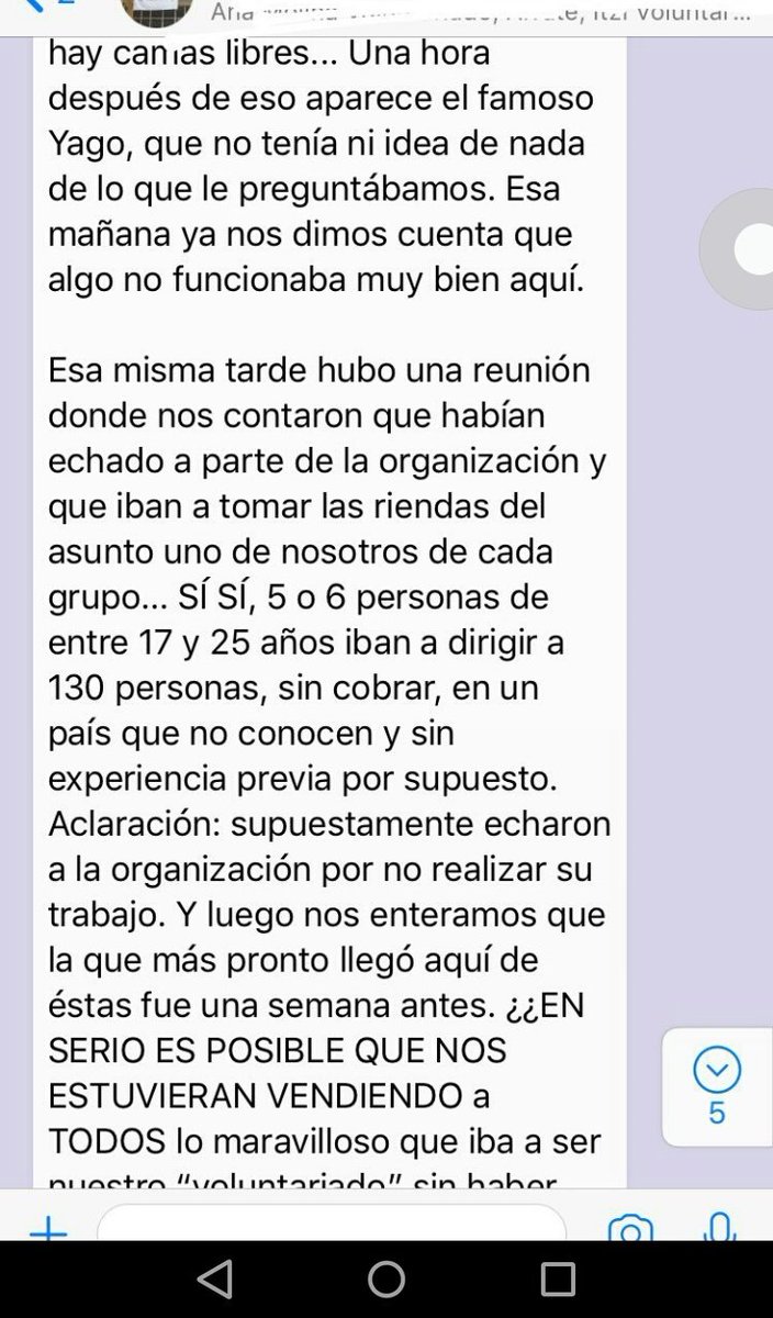AitanaRouco's tweet photo. Muy importante si estais interesadxs en realizar voluntariado con esta empresa @YesWeHelp2 ❗❗ https://t.co/DOvJSr8DfG
