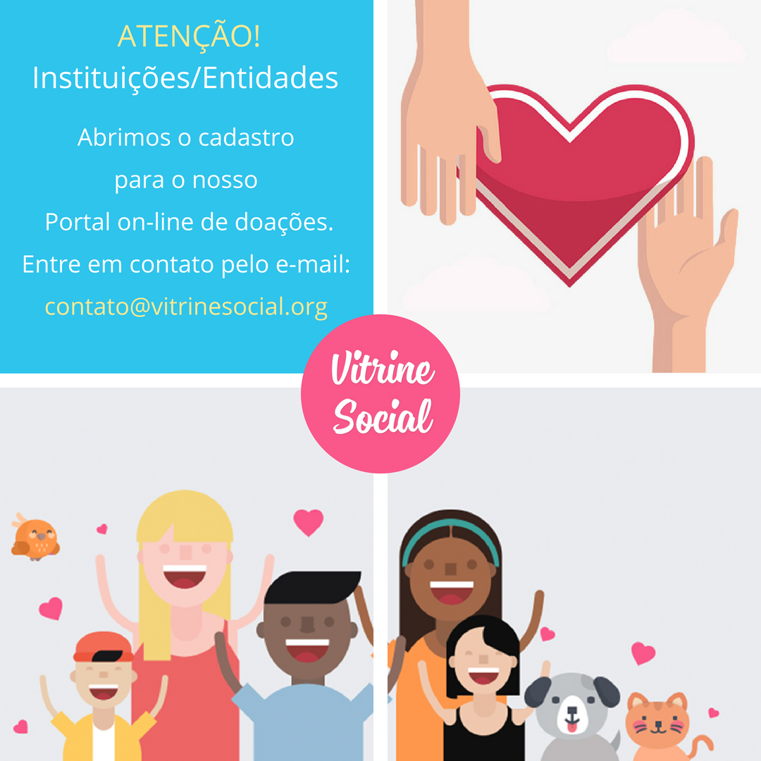 avitrinesocial's tweet photo. A partir do seu contato pelo e-mail, iremos retornar e saber mais sobre a sua instituição/Entidadade e efetuar o seu cadastro no Portal on-line. 

#entidadesocial #instituição #solidariedade #joinville #joinvillefazbem #doacao #fazerobem #avitrinesocial https://t.co/FCOUWvuww2