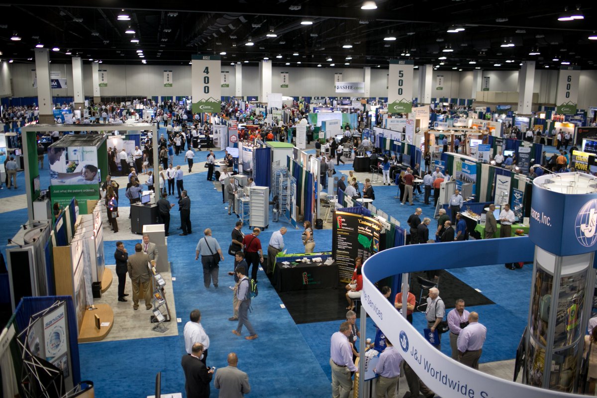 ASHEAHA's tweet photo. Looking forward to tonight's Exhibit Hall Reception from 4:30 to 6:30 pm! Join us for refreshments and networking as you visit with solution providers. Special thanks for our reception sponsor, @Medxcel #ASHEAnnual https://t.co/tM7Y7lhOzd