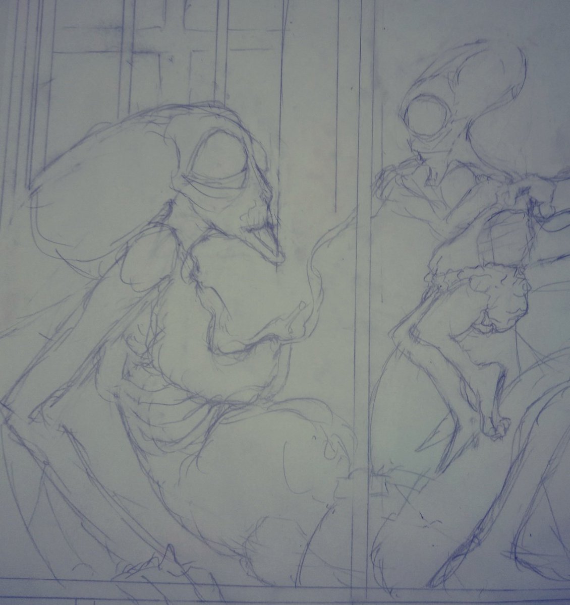 RayMCarney's tweet photo. #Immigrantthealien
#sketch
#pencilinpaper https://t.co/Cq8seWFqfi